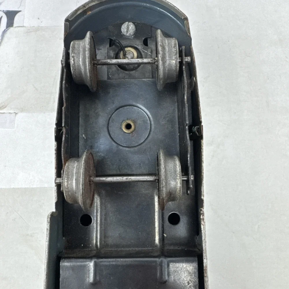 Marx Baltimore & Ohio Diesel Locomotive‎ O Scale Blue Silver Tin Litho Engine 62